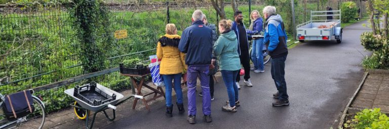 Plantjesmarkt weer voorbij